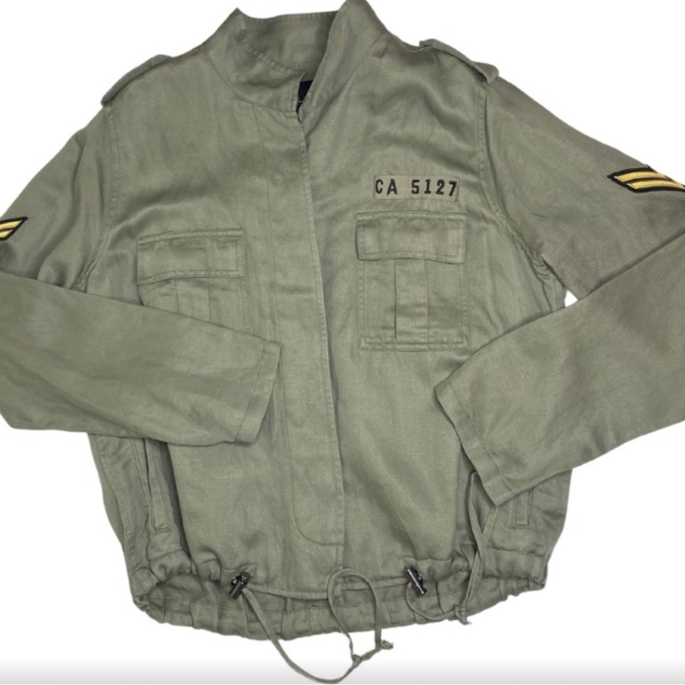 RAILS Rowens military style jacket Sage Sz M - Picture 4 of 14